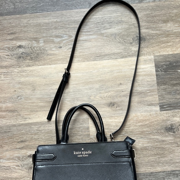 Kate Spade Staci Saffiano Satchel Purse Medium - Picture 4 of 9